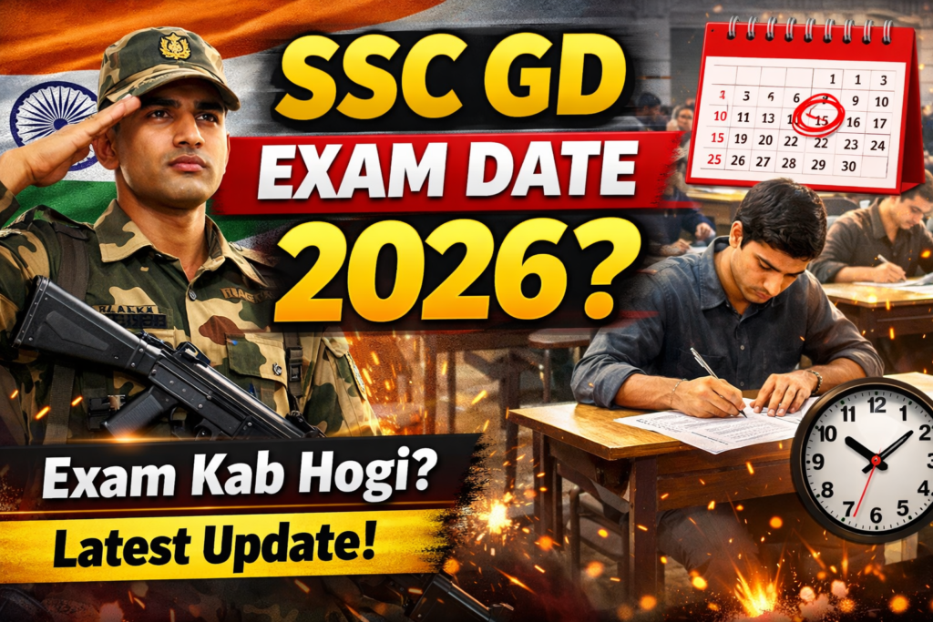SSC GD Exam Date 2026 Announced: Complete Schedule, Phases & Preparation Tips for Success