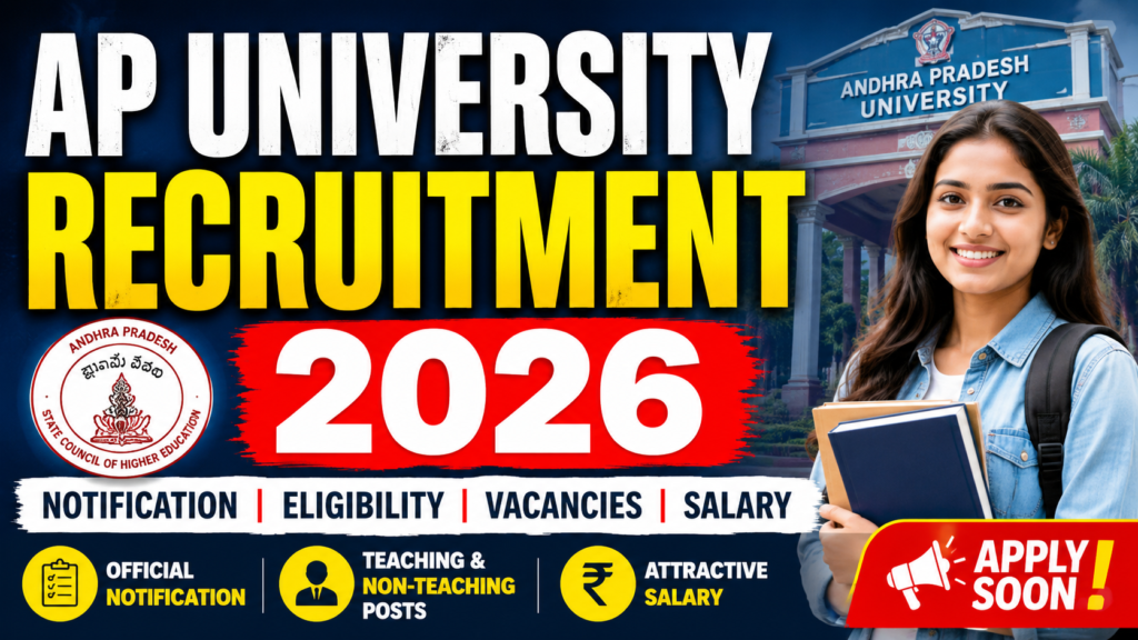 ap university recruitment 2026