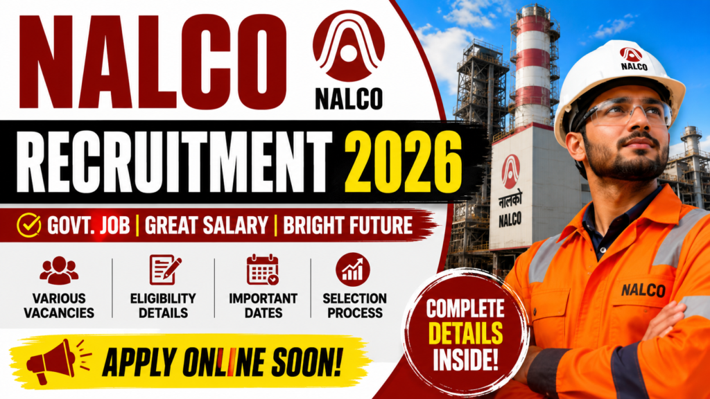 NALCO Recruitment 2026: