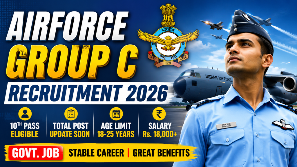 airforce group c recruitment 2026